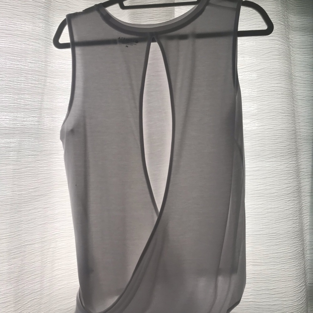 HALF OFF Athleta Open Back Muscle Tee